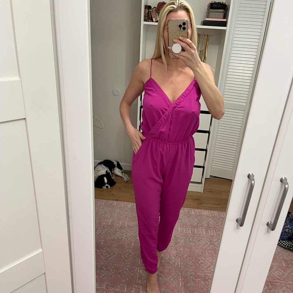 Pink jumpsuit
